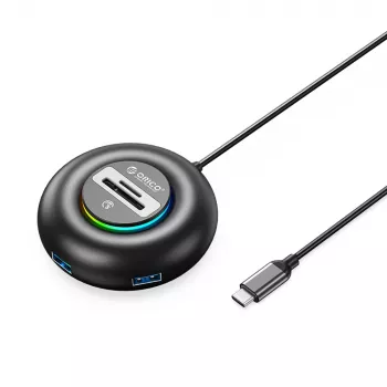 ORICO YXR5-C3 4-portowy hub USB 3.0 z czytnikiem kart SD i MicroSD