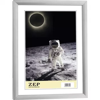 ZEP KL1 Srebrna plastikowa ramka na zdjęcie 10x15 cm