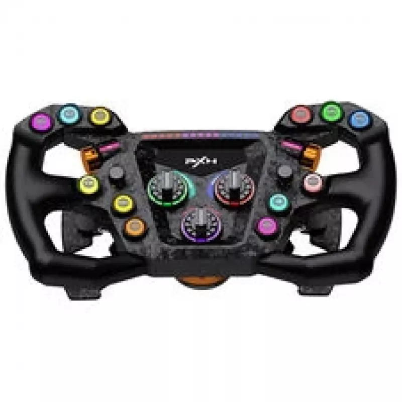 PXN GT ONE Kierownica wyścigowa z zestawem 3 pedałów i dźwignią zmiany biegów 6+1 do PC, PS3, PS4, Xbox One, Xbox Series X/S, Switch