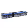 LEAN TOYS RC Autobus policyjny przegubowy zdalnie sterowany światła szary 1:32