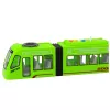 LEAN TOYS City Metro Tram z otwieranymi drzwiami, światłami i dźwiękami, zielony, 1:16