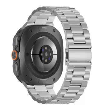 TECH-PROTECT Bransoleta ze stali nierdzewnej z ogniwami do Samsung Galaxy Watch Ultra 1 / 2 (47mm) - Srebrna