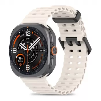 Tech-Protect Iconband Pro Pasek do Samsung Galaxy Watch Ultra 1/2 47mm Starlight Fluoroelastomer Sportowy Pasek