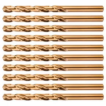 NEO TOOLS HSS-Co 7,0 mm wiertła do metalu, 10 szt. (DIN 338, szpic krzyżowy, 135°)