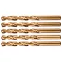 NEO TOOLS HSS-Co Wiertła kręte ze stali kobaltowej 11,0 mm, zestaw 5 sztuk