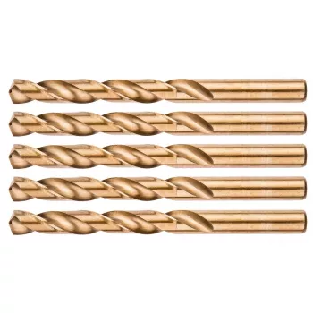 NEO TOOLS HSS-Co Wiertła kręte z kobaltem do metalu, 12,0 mm, 5 szt. (DIN 338, 135° szpic)