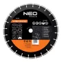 NEO TOOLS 350 mm laserowo spawana tarcza diamentowa segmentowa, otwór 25,4 mm, do betonu, asfaltu, kamienia