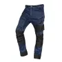 NEO TOOLS DENIM Spodnie robocze ze wzmocnieniami Oxford, granatowe, rozmiar M