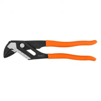 NEO TOOLS Klucz nastawny 10 cali (250 mm) ze stali chromowo-wanadowej, maks. rozwarcie szczęk 30 mm, DIN 3117, podziałka metryczna, otwór do zawieszenia