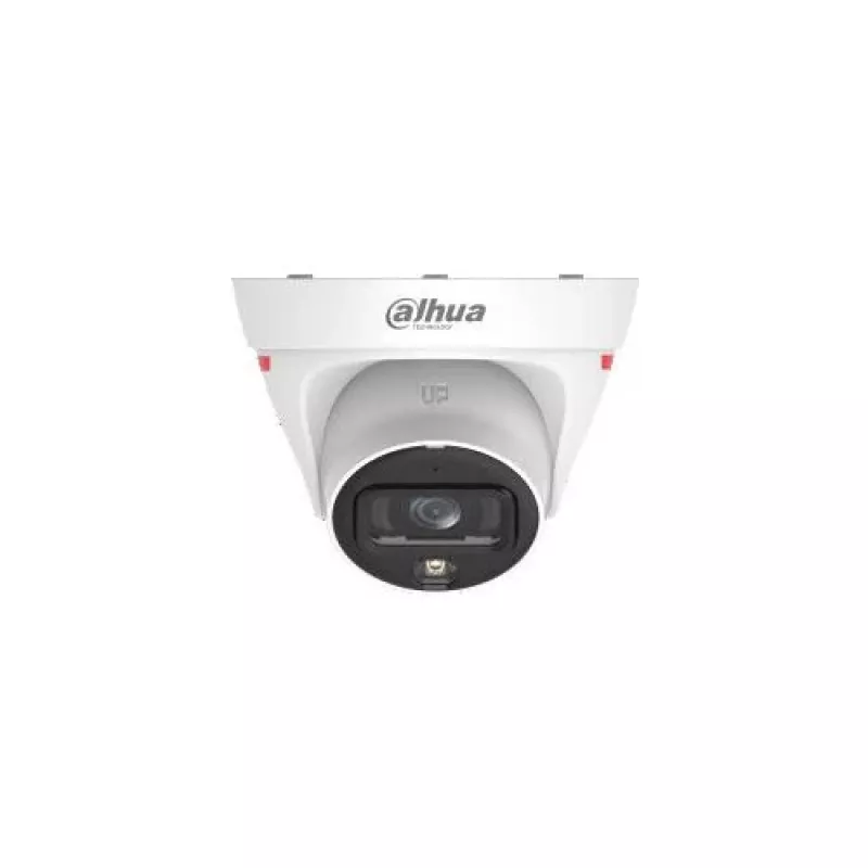 Dahua IPC-HDW1439T1-A-LED-0280B-PRO 4MP Full-Colour Warm LED Turret Network Camera z wbudowanym mikrofonem, 2,8 mm stała soczewka, IP67, PoE