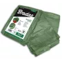 Bradas PL906/10 Wytrzymała niebieska plandeka polietylenowa 12 x 10 m, 60 g/m², wodoodporna, odporna na UV, wzmocnione krawędzie z aluminiowymi oczkami