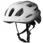Kask rowerowy Vayox Active z lampką LED, biało-czarny, rozmiar M (54-58 cm)