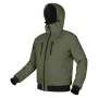 NEO TOOLS Kurtka ocieplana z kapturem OUTDOOR, zielona, rozmiar XXXL