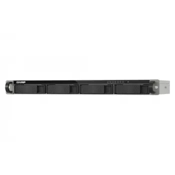 QNAP TS-432XeU-4G 4-zatokowy NAS do montażu w szafie Rack, AnnapurnaLabs AL314 Quad-Core 1.7GHz, 4GB DDR4, 1x 10GbE SFP+, 2x 2.5GbE RJ-45, 1U