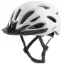 Vayox Speed Błyszczący Biały Kask Rowerowy LED Rozmiar M
