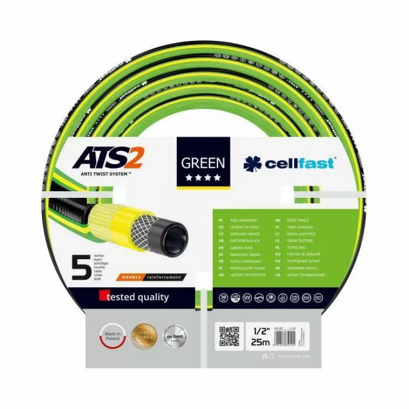CELLFAST C. Snake OG Green ATS 3/4 inch 20m Wąż ogrodowy