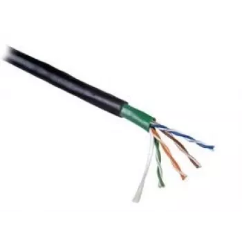 TRACER SEVEN UTP CAT 5e zewnętrzny kabel Ethernet w puszce 305 m, czarny