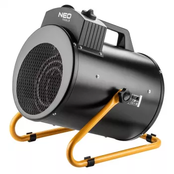 NEO TOOLS 90-069 Przemysłowy grzejnik elektryczny 5kW, z regulowanym termostatem, IPX4, 3-fazowy 400V