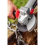 Szlifierka kątowa GRAPHITE 750W z regulacją prędkości, tarcza 125 mm