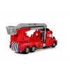LEAN TOYS Wóz strażacki z drabiną R/C Zdalne sterowanie Skala 1:14 2.4GHz Wodny spray Światła Dźwięki