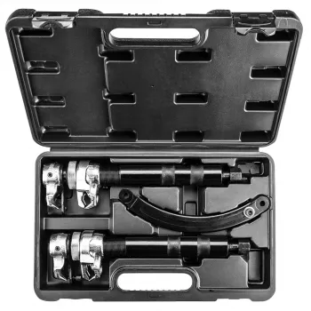 NEO TOOLS TOP-11-796 Zestaw ściągaczy sprężyn zawieszenia, 2-częściowy, 370 mm, nośność 1200 kg, kute haki, oksydowany