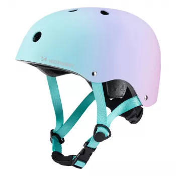 Kask BMX/Hulajnoga Wozinsky 48-52 cm - Różowy gradient