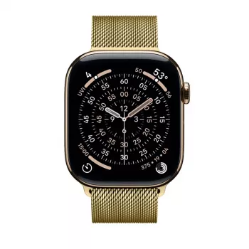 Crong Milano Steel Pasek ze stali nierdzewnej do Apple Watch 38/40/41/42 mm złoty