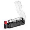 ROCKBROS Zestaw narzędzi rowerowych Multitool z inflatorem CO2 i kluczem grzechotkowym - Czarny