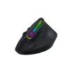 WOZINSKY WMG-1164 Bezprzewodowa pionowa ergonomiczna mysz gamingowa 3600 DPI RGB Czarna