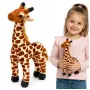 LEAN TOYS Pluszowa Żyrafa Miękka Przytulanka 30 cm