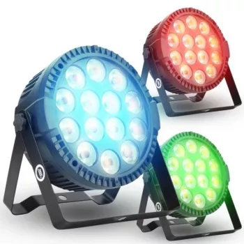 LIGHT4ME PAR RGBA 14x6W IR Reflektor sceniczny LED PAR z pilotem IR