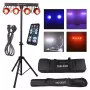 LIGHT4ME LED BAR COB PAR 4x30W RGB LED PAR Can ze statywem i pokrowcem