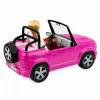 LEAN TOYS Anlily Lalka w Fioletowym Kabriolecie z Uchwytem na Telefon i Słuchawkami