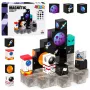 LEAN TOYS Zestaw klocków magnetycznych 50 elementów 3D kostki piksele zestaw konstrukcyjny