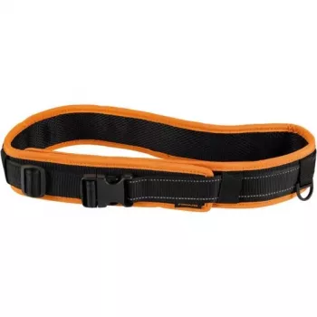 Fiskars 1003626 Functional Form Pas narzędziowy z szybkozłączką, regulowany do 120 cm, trwały, wodoodporny poliester, wiele kieszeni i pętli, czarno-pomarańczowy