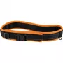 Fiskars 1003626 Functional Form Pas narzędziowy z szybkozłączką, regulowany do 120 cm, trwały, wodoodporny poliester, wiele kieszeni i pętli, czarno-pomarańczowy