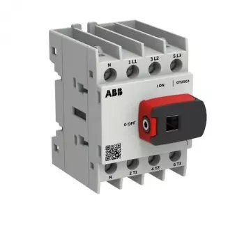 ABB OTOT25G1-4BSN1Plus przełącznik izolacyjny, 25 A, rama G1, 4-biegunowy