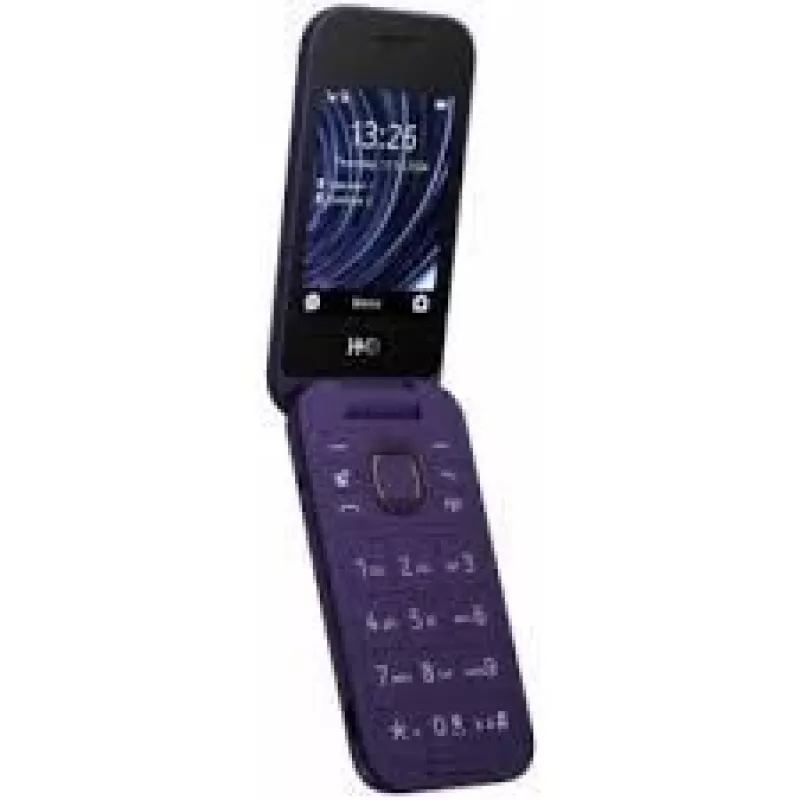 HMD 2660 Flip Fioletowy 4G LTE Dual SIM Telefon z klapką
