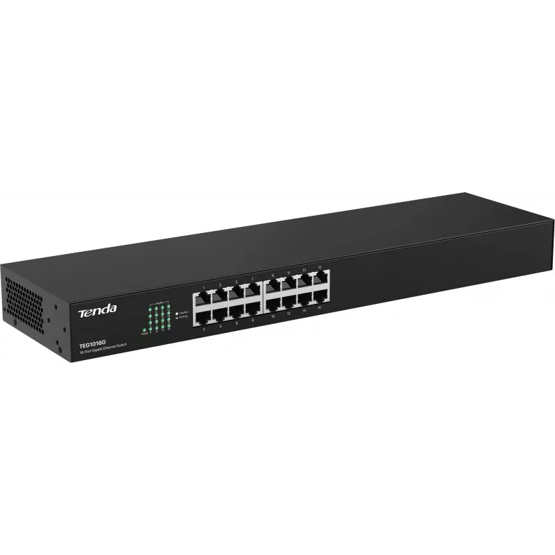 Tenda TEG1016G 16-portowy przełącznik Gigabit Ethernet