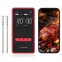 METAPEN Meatmeet X Pro Bluetooth/Wi-Fi Termometr kuchenny do mięsa z aplikacją do grilla, piekarnika, wędzarni - Czarny