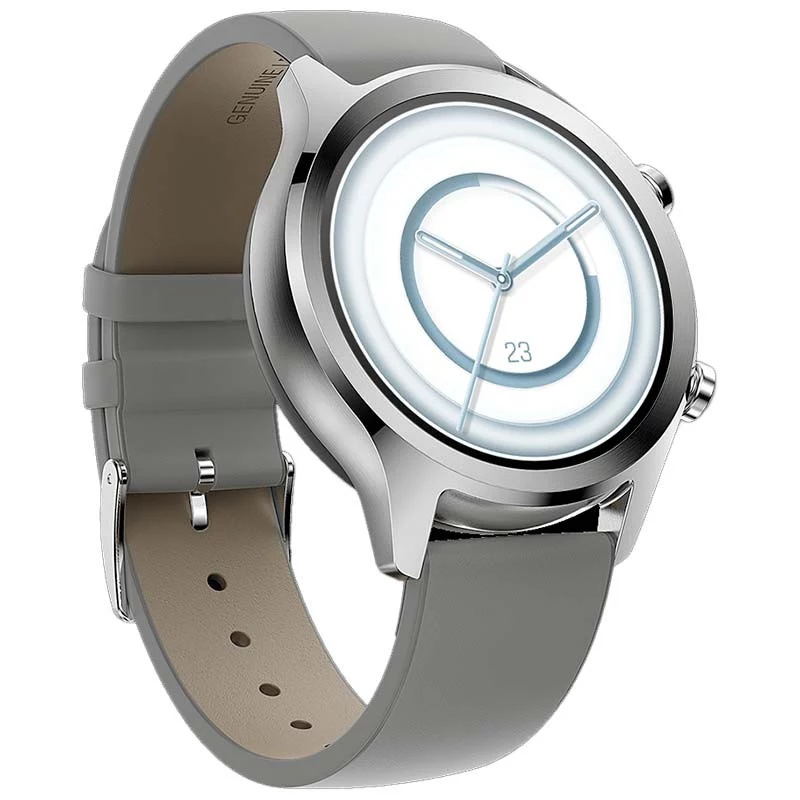 TicWatch C2 Plus Smartwatch Platinum NFC GPS AMOLED 1,3 cala Wodoszczelny 24/7 Śledzenie Aktywności