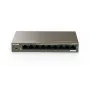 Tenda TEF1109P-8-102W 9-portowy biurkowy przełącznik PoE z 8 portami PoE+, budżetem 102W, 10/100 Mb/s