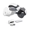 BOBOVR M3 Pro+ Pasek nagłowny z baterią 6500 mAh i stacją ładującą do Meta Quest 3/3S - Biały
