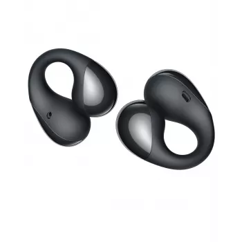 Soundpeats PearlClip Pro True Wireless słuchawki douszne otwarte typu clip-on z AI ENC, Bluetooth 5.3, bateria 32h, IPX4, czarny