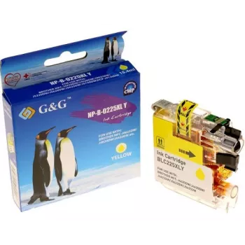 G&G Kompatybilny wkład atramentowy do Brother LC-225XLY żółty