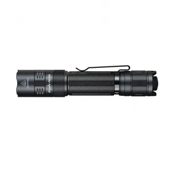 Fenix 039-607 Taktyczna latarka LED - 1600 lumenów, akumulator 21700 ładowany przez USB-C, wodoodporność IP68, podwójny przełącznik ogonowy