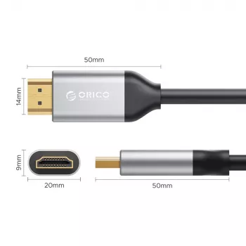 ORICO H8Y1 HDMI 2.1 Kabel 8K 60Hz 3m Czarny