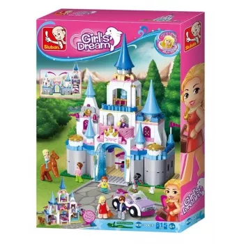 Sluban Girls Dream Castle 815-elementowy zestaw klocków konstrukcyjnych