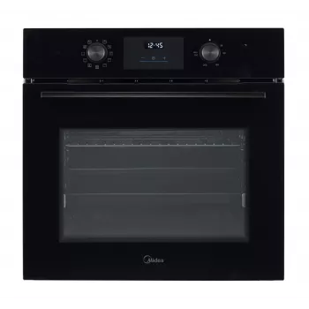 Midea MBO65M80M1-BK Wbudowany piekarnik elektryczny, 70L, dotykowy wyświetlacz, czarny