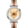Huawei Watch GT 6 41mm Srebrny Brązowy Skórzany Pasek Smartwatch